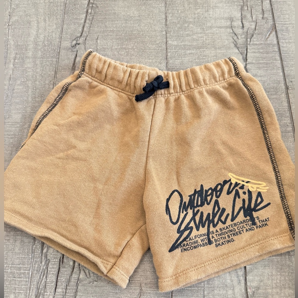 Zara boys jogger shorts